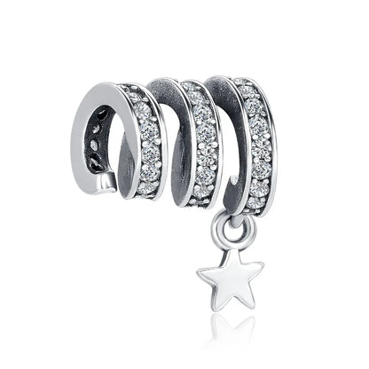 European Summer Charms Shell Panda Travel Beads for 925 Sterling Silver Bracelet and Necklace Jewelry for Women