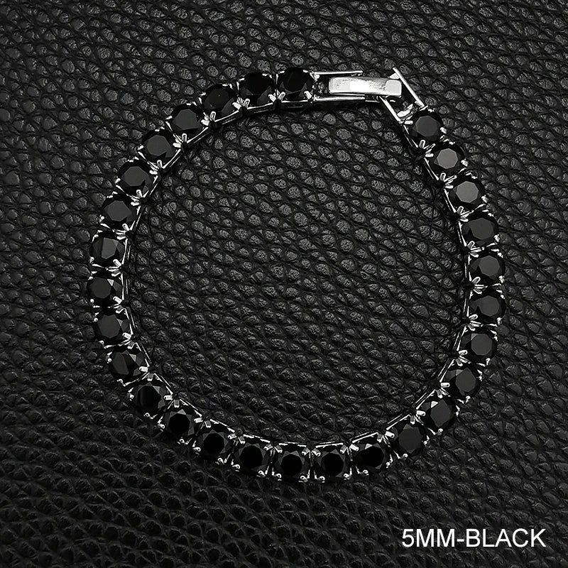 Elegant Sterling Silver CZ Tennis Bracelet for Women Wedding Fashion Jewelry