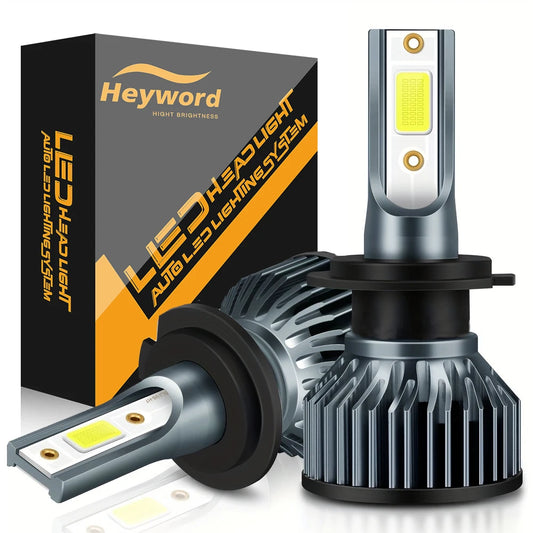 Heyword 6000K 110W LED Car Headlights 20000LM 80000Hr