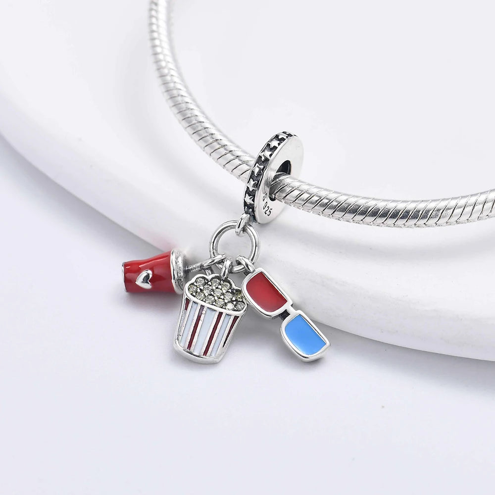 925 Sterling Silver Charm Bracelet Elegant Women's Jewelry Accessory for Every Occasion