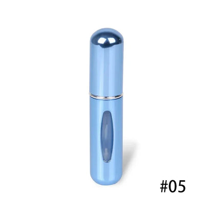 Mini Perfume Atomizer 5ml Refillable Travel Spray Bottle Portable Cosmetic Dispenser