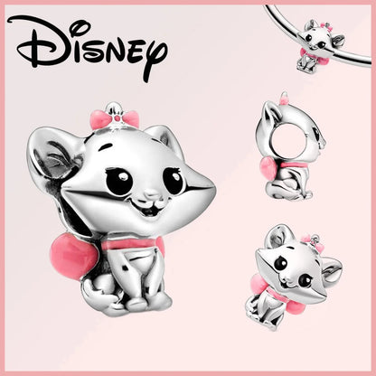 Disney 925 Sterling Silver Stitch Minnie Winnie Dangle