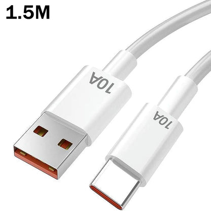 120W 4 Port USB C Fast Charger With Data Cable 2 USB C 2 USB A Ports For Samsung iPhone Xiaomi Huawei
