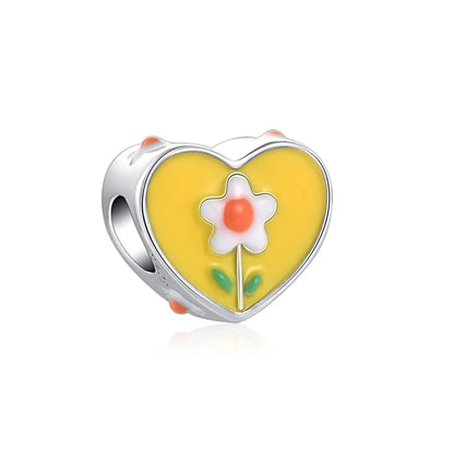 Sterling Silver Four-Leaf Clover Charm Bracelet for Women A1964huang