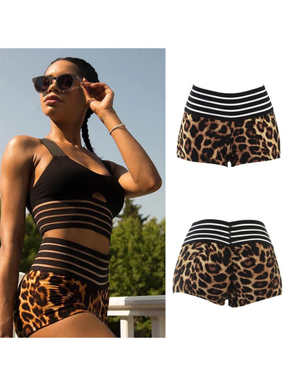 2024 High Waist Sports Shorts Women Push Up Fitness