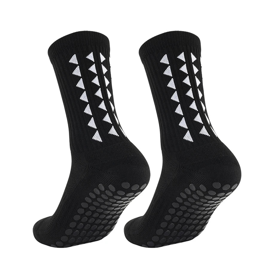 6 Pairs Grip Towel Bottom Sport Socks For Men Women