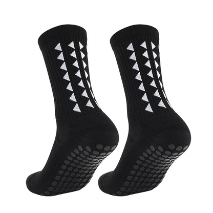 6 Pairs Grip Towel Bottom Sport Socks For Men Women