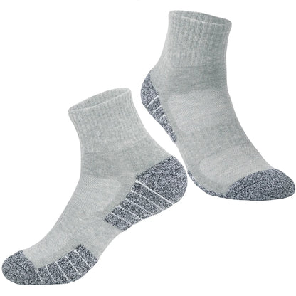 Breathable Cotton Midcalf Sports Socks Thick Towel Bottom