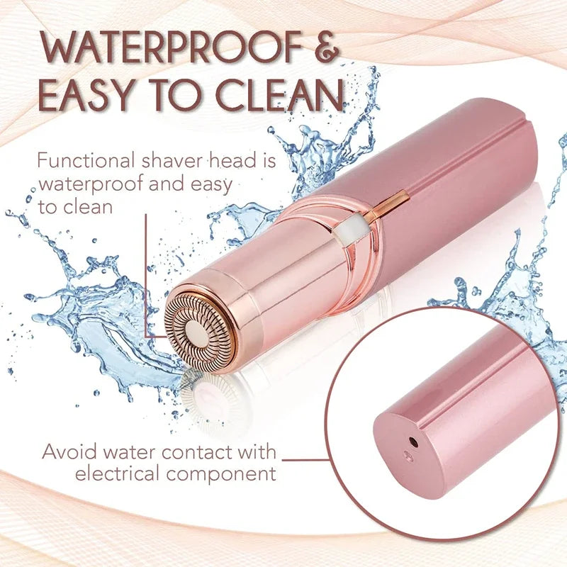 2024 New Epilator Face Hair Removal USB Electric Eyebrow Trimmer