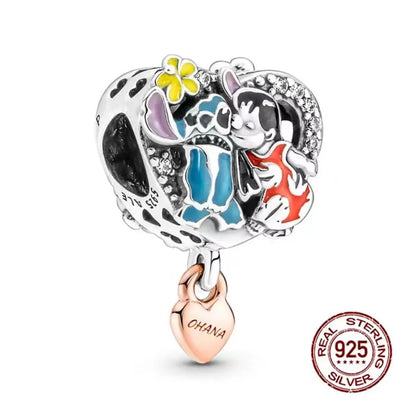 Sterling Silver 925 Disney Star Wars Teardrop Bead Charm