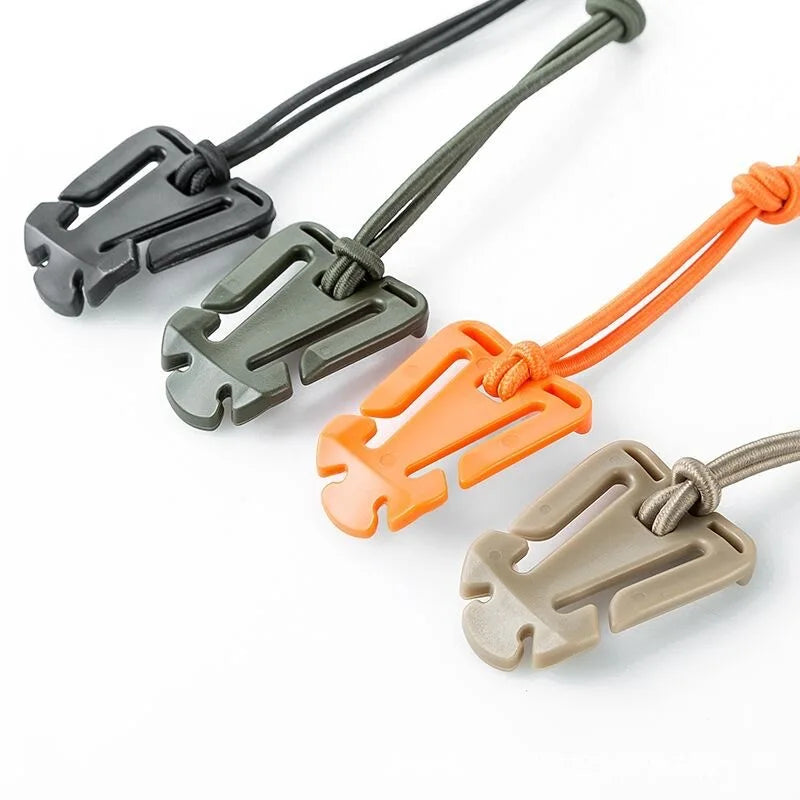 10pcs Molle Attachment Clips for Tactical Gear Management