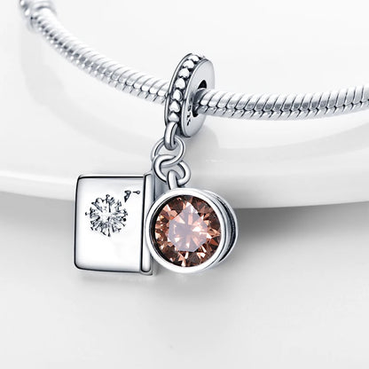 Sterling Silver Camera Coffee Cup Charm Beads for Qikaola Bracelet Jewelry DIY