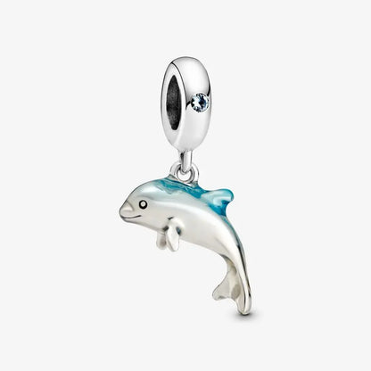 Chameleon and Turtle Pendant Beads for Charm Bracelets Jewelry Gift BD36