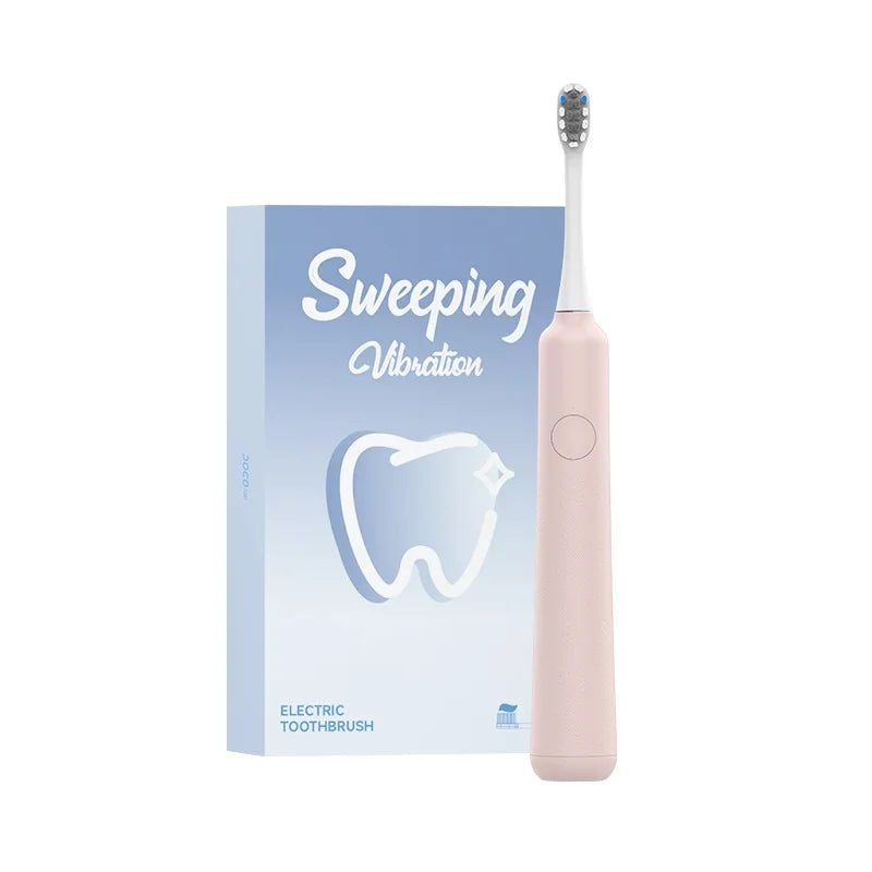 DOCO Sonic Electric Toothbrush 3-Gear Vibration Mode Oral Clean 1 pink toothbrush