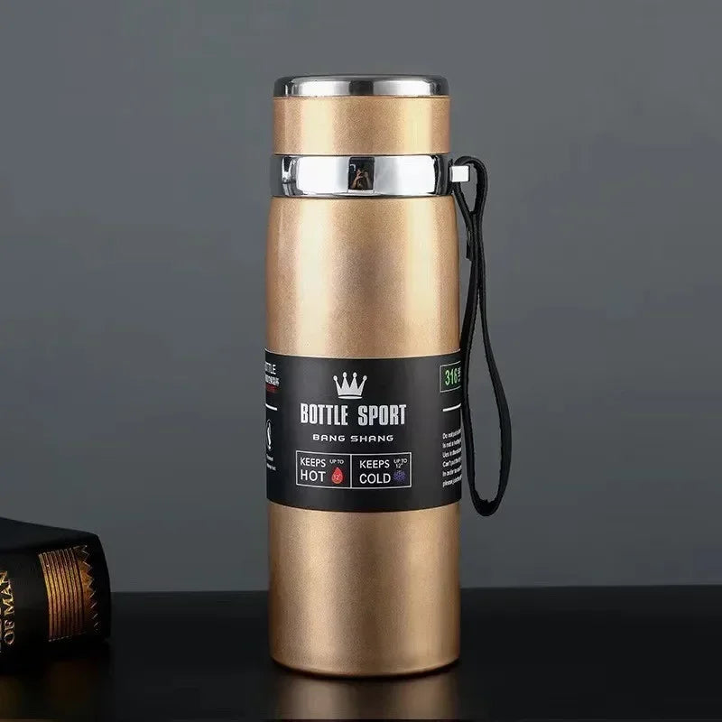 1L Stainless Steel Thermal Bottle Vacuum Flask For Travel