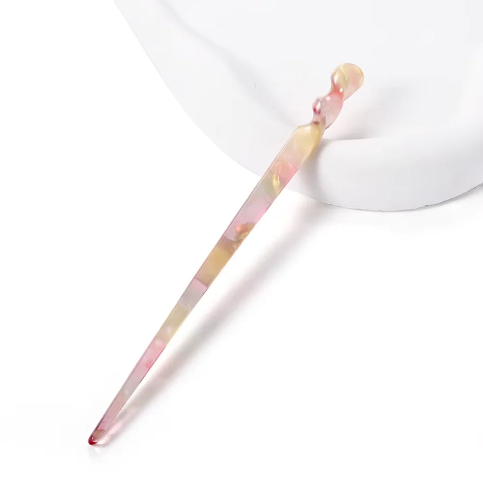 Vintage Chinese Style Acetate Hair Sticks for Women - Elegant Wedding Hairpins and Accessories
