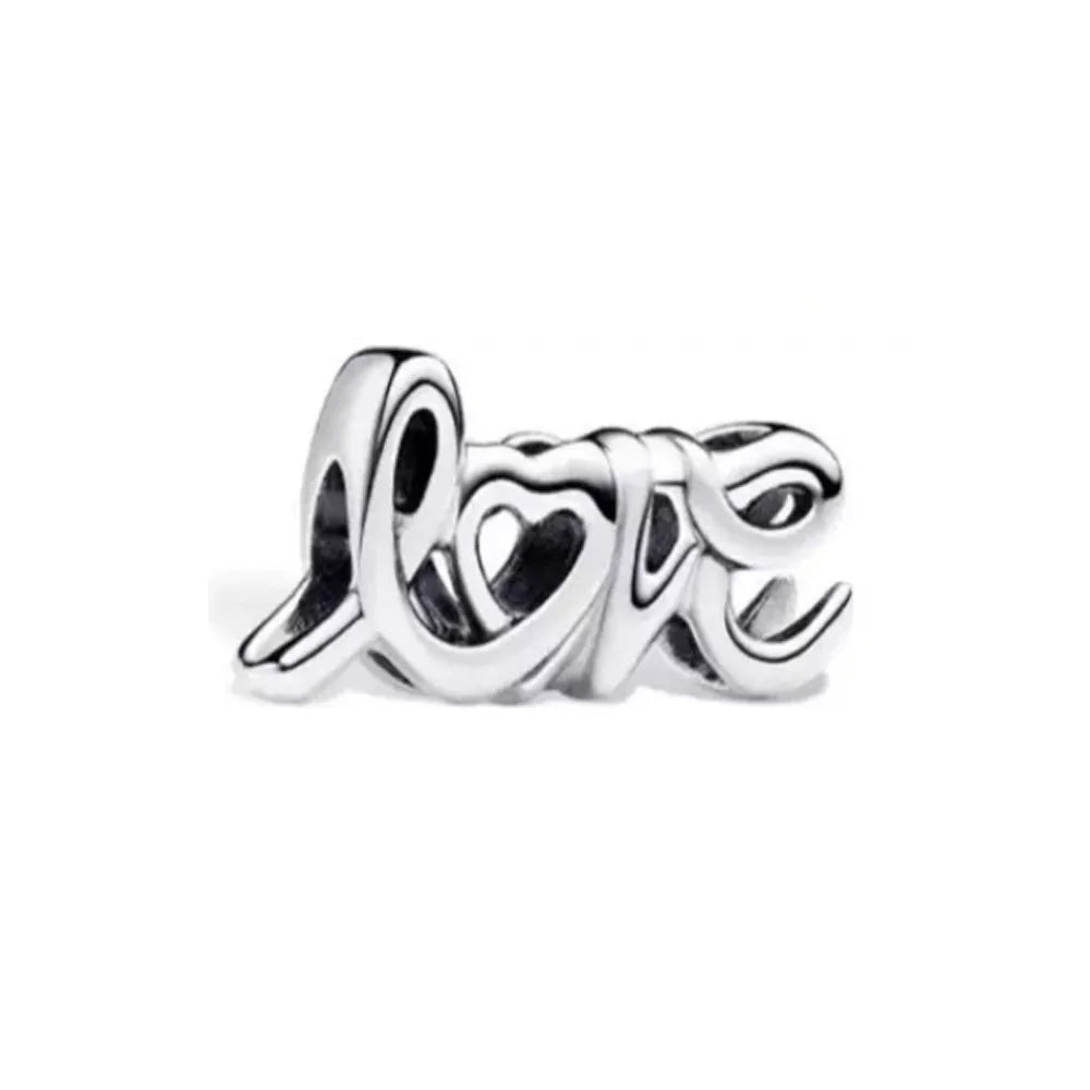 925 Silver Monkey Elephant Sun Moon Bead Pendant Charm