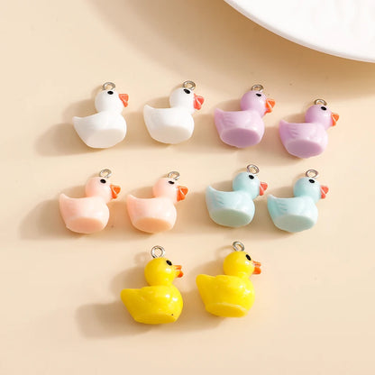 Charming 3D Resin Ice Cream Pendants for DIY Jewelry Creations