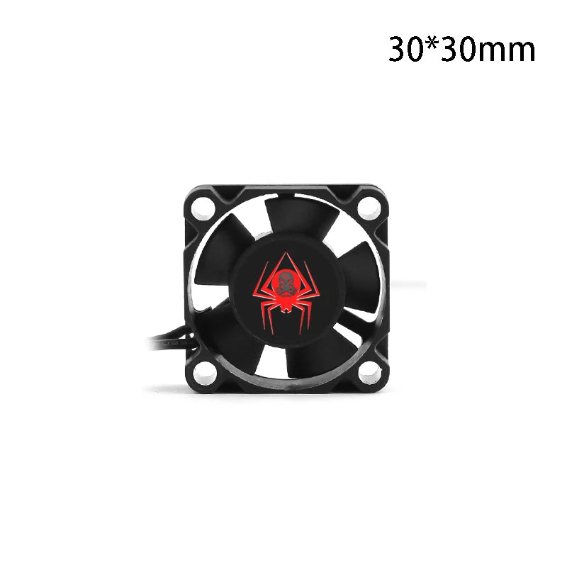 25mm 30mm 35mm 40mm 45mm 50mm High-speed Cooling Fan Universal Parts 30x30mm