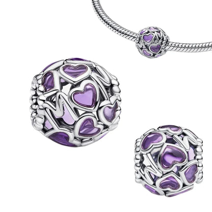 Original 925 Sterling Silver Blue Zircon Space Charms Aircraft Planet Astronaut Beads for DIY Necklace and Bracelet Jewelry Gift