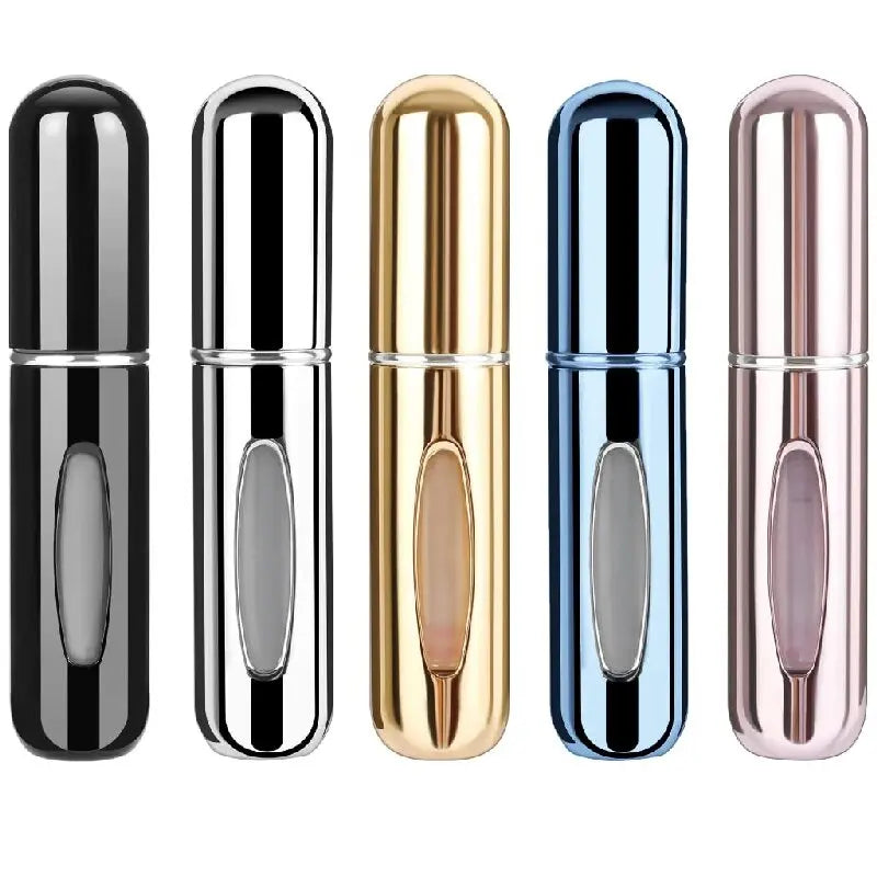 Mini Perfume Atomizer 5ml Refillable Travel Spray Bottle Portable Cosmetic Dispenser