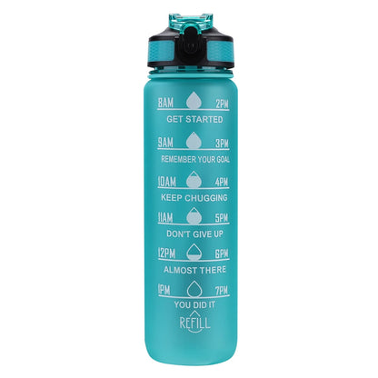 1L Silicone Leakproof Sport Water Bottle For Travel