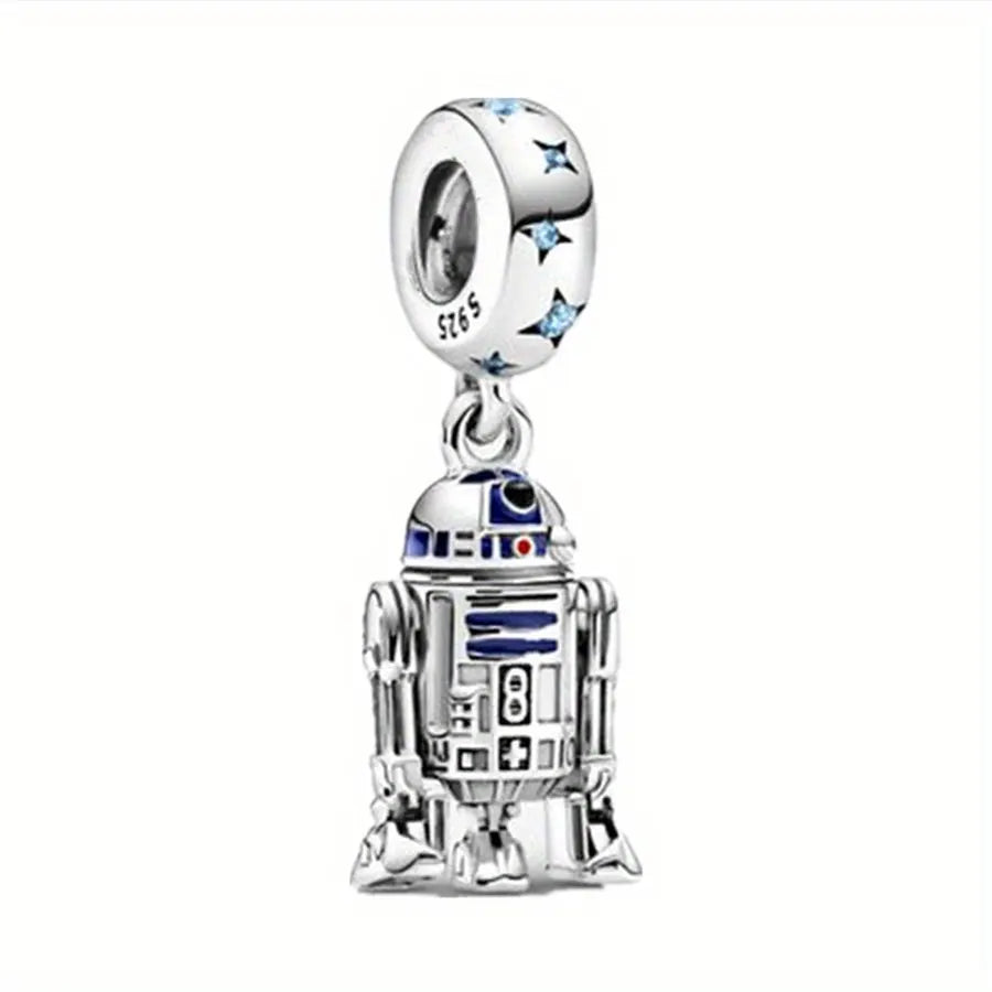 Sterling Silver 925 Disney Star Wars Teardrop Bead Charm