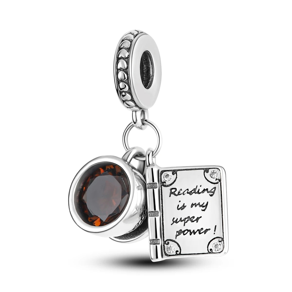 Silver Plated Travel Sunflower Lucky Charms Dangle Pendant Fit Original Pandora Bracelet DIY KTC105
