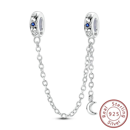Sterling Silver Charms Set for DIY Pendant Bracelets Creative Jewelry Collection KSC422
