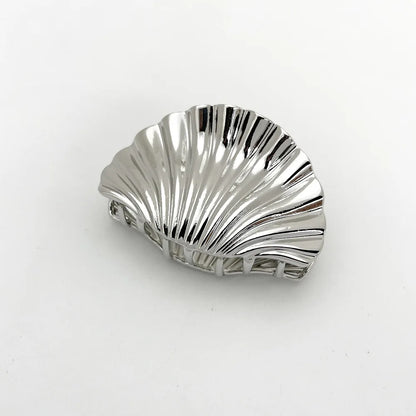 Trendy Metal Shell Shape Hair Claw Clips for Women Girls Fashion Accessories
