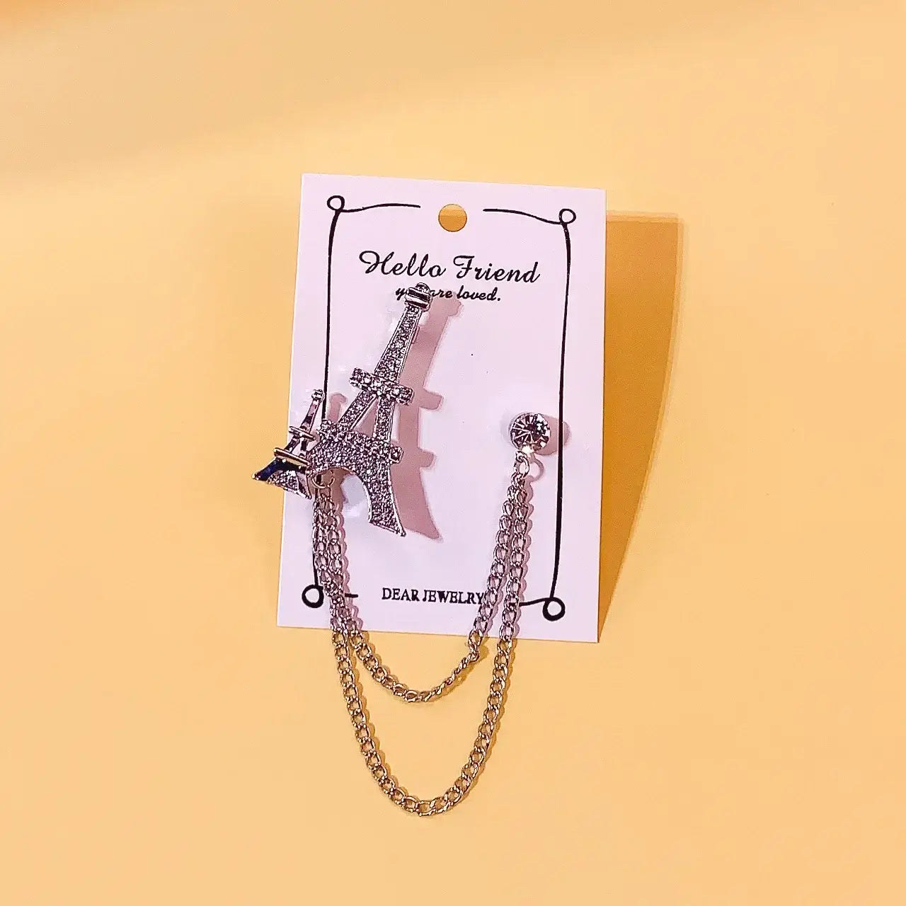 Men and Women Tassel Chain Suit Brooch Alloy Fashion Accessory H1337 17