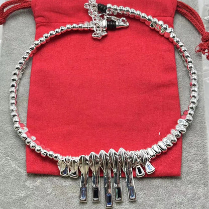 Elegant Spanish Luxury Necklace for Women - Lightweight Fashion Jewelry for Parties and Exquisite Gifts