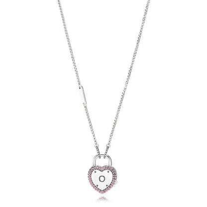 Elegant 925 Sterling Silver Heart Pendant Necklace for Women - Perfect Valentine's Day Jewelry Gift