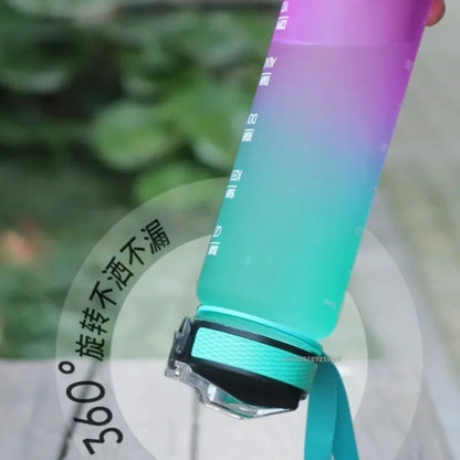 1L Leakproof Sport Water Bottle For Travel Fitness Cycling