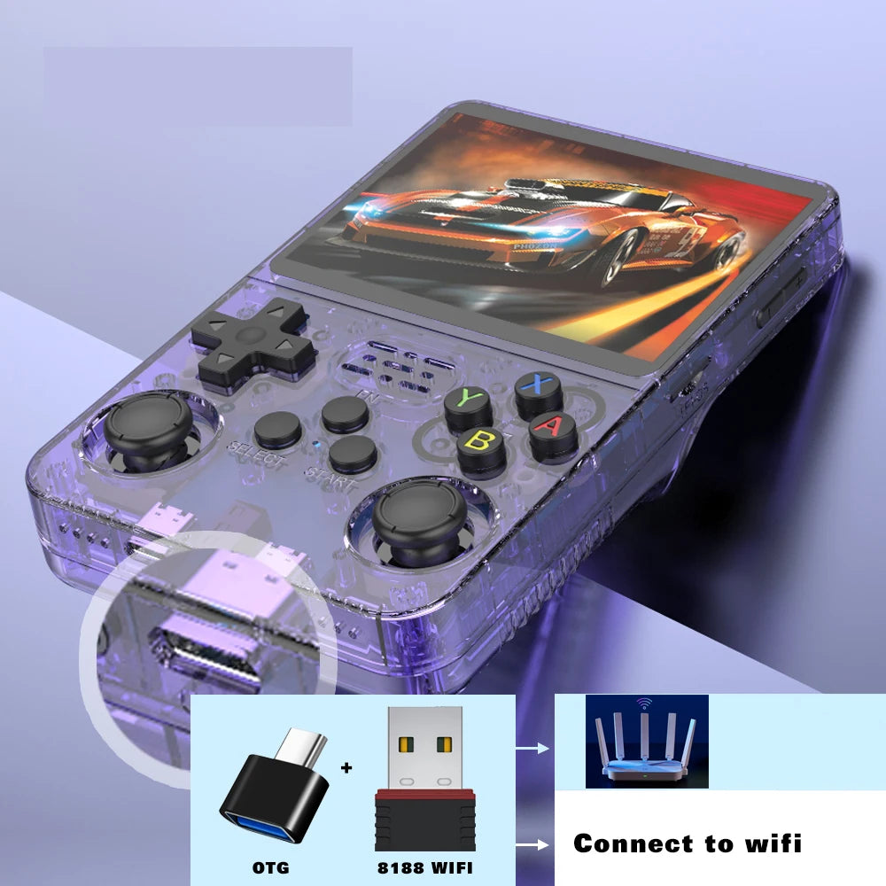 R36S WiFi RTL8188FTV USB Dongle And Type C OTG Adapter Compatible With R36S R36H R36 R36Plus Driver Ready