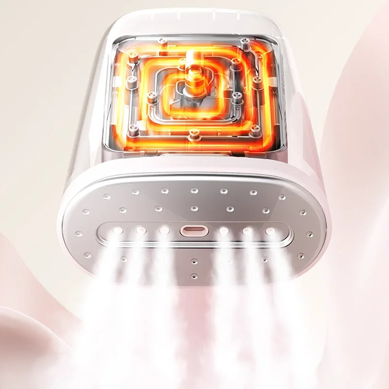 2-in-1 Handheld Steam Iron Garment Steamer Portable Machine