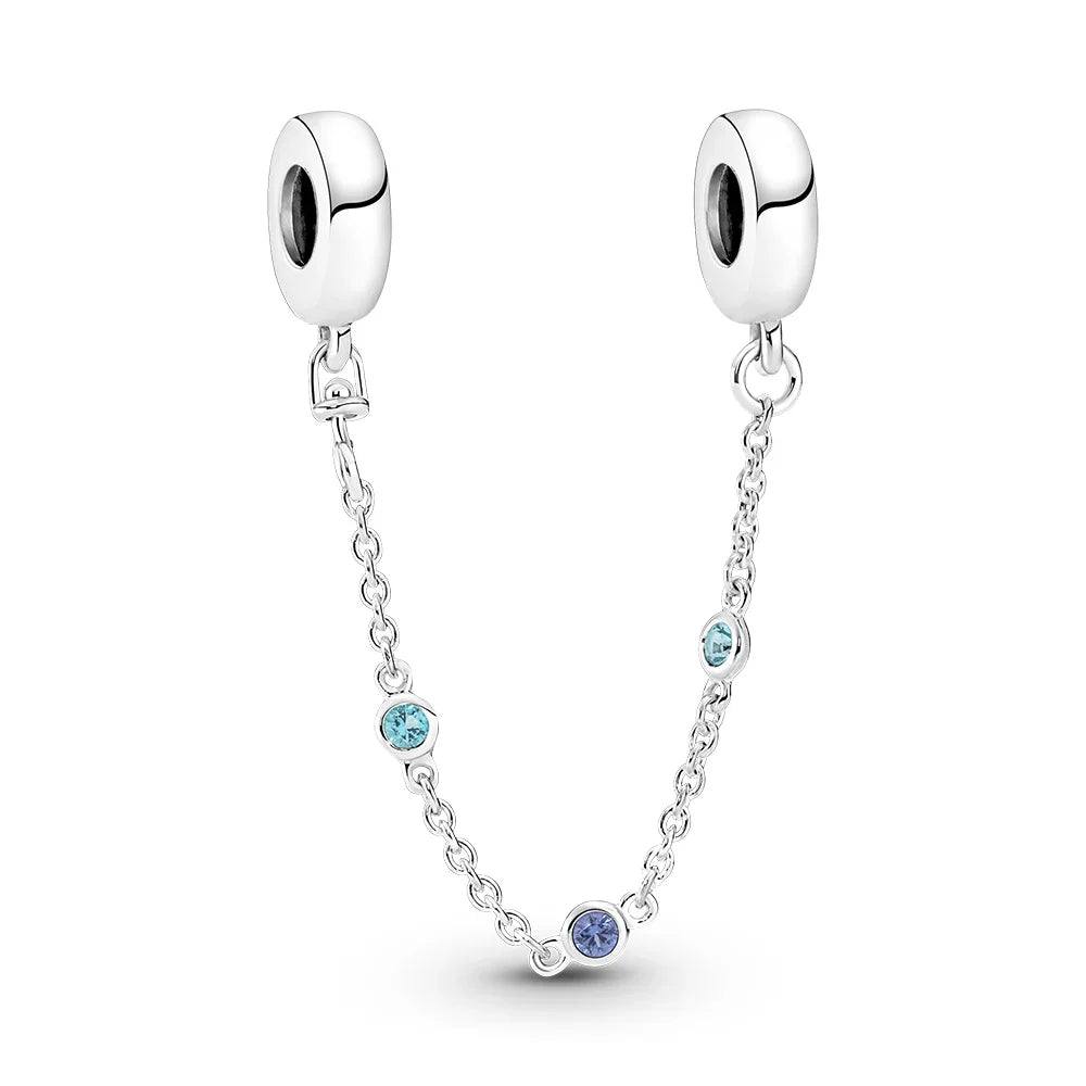 Original 925 Sterling Silver Zircon Beads Charms Set Crowns Robots Koalas Rose Castles Star Map for DIY Bracelet Necklace Women Gift