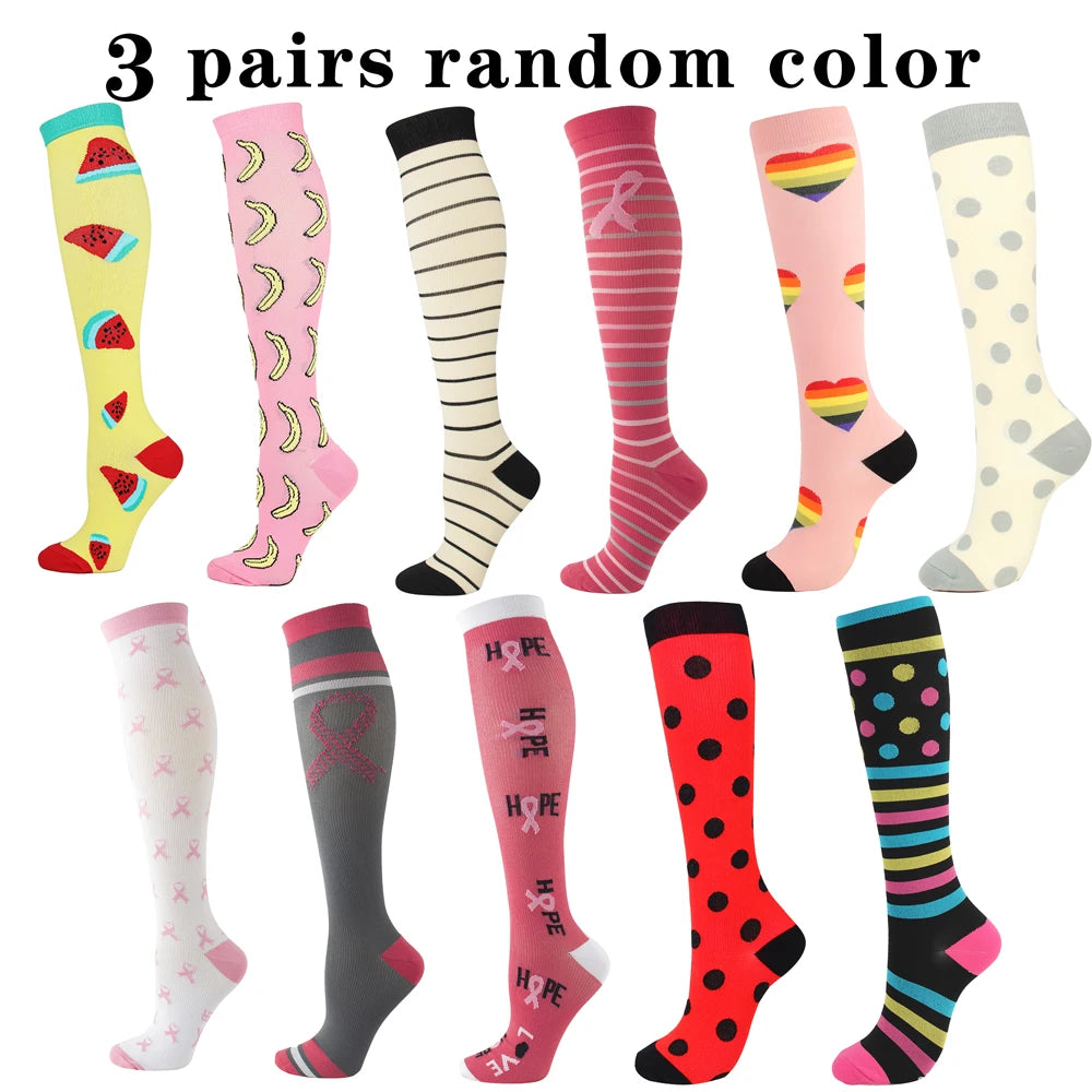Women Compression Socks Promote Circulation For Running