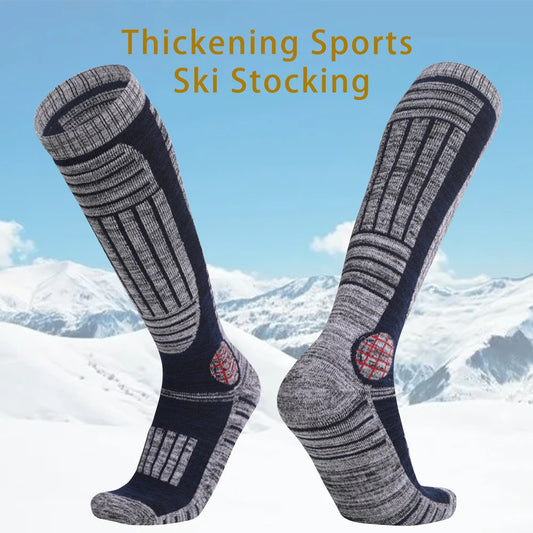 Thermal Winter Ski Socks Unisex High Elastic Thick Warm