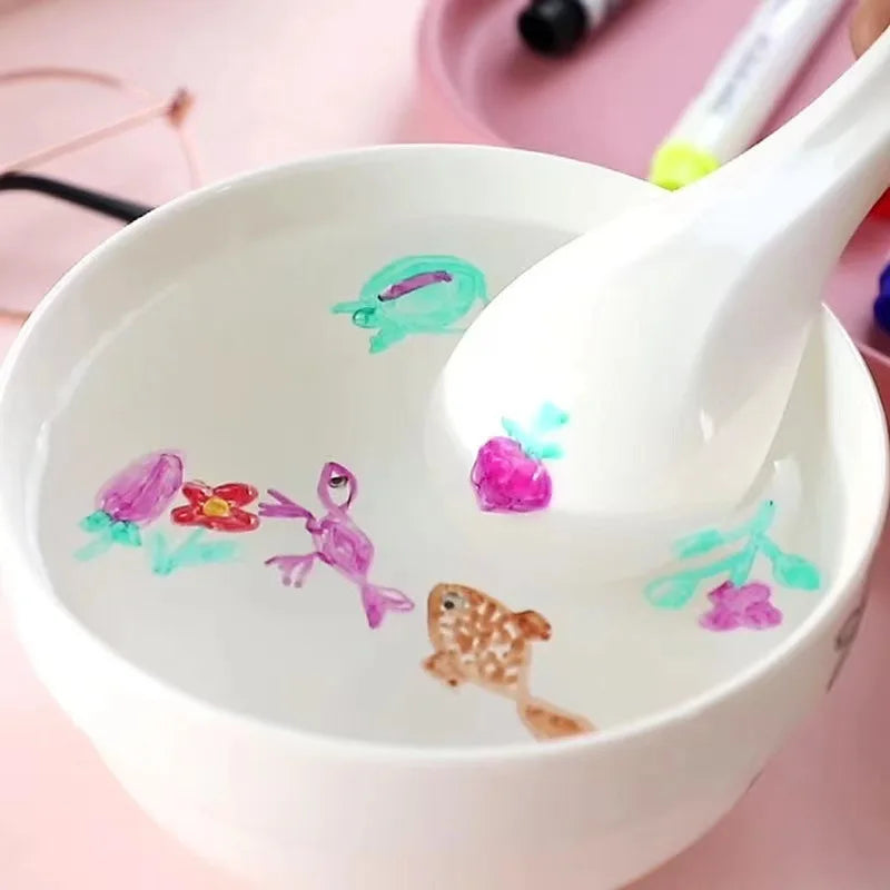 Water Floating Magical Ink Pens Set for Kids Colorful Painting and Graffiti Drawing Toys