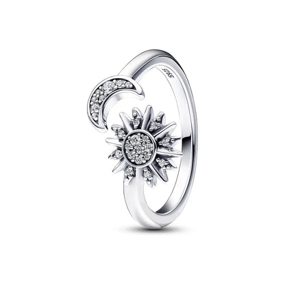Heartfelt Elegance Red Pink Heart Zircon Ring for Women Sizes 6 to 9 PAR349