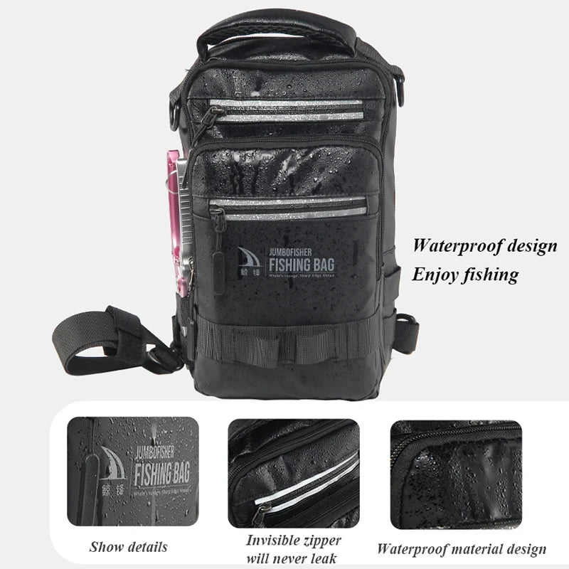 Lightweight Tactical Fishing Bag Backpack for Outdoor Gear