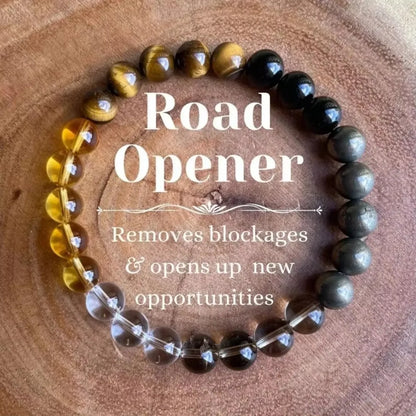 Empowerment Bracelet Set - Six Inspiring Styles for Self Love and Protection 18cm Road Opener