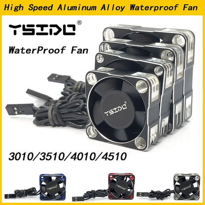 YSIDO WaterProof High Speed Cooling Fan for RC Cars