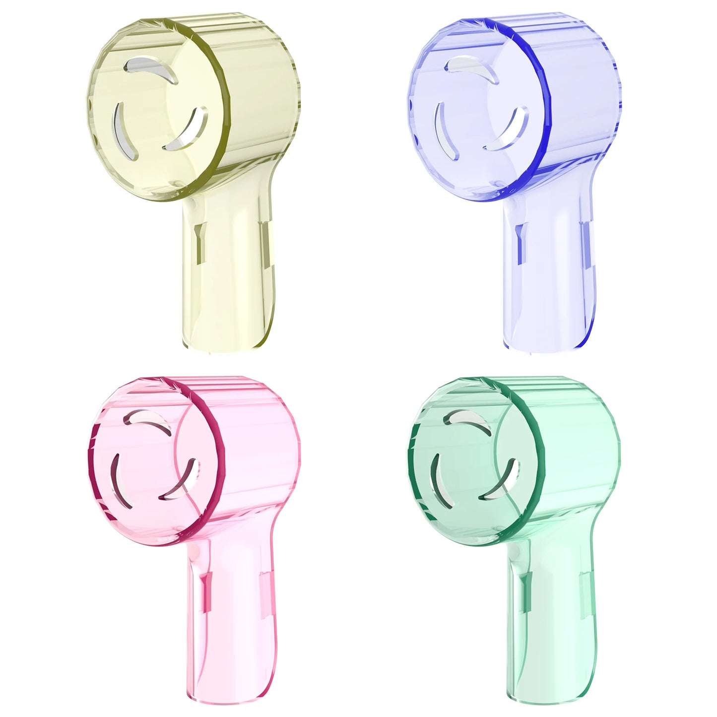 Toothbrush Dustproof Covers Caps Compatible With Braun Oral B iO Protector Colorful-4 Pcs
