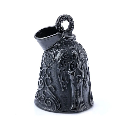 Viking Warrior Helmet Pendant Stainless Steel Eagle Cross Jewelry