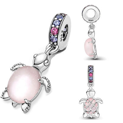Silver Elegance Key Ring DIY Jewelry Accessory for Women 925 Sterling Silver HYC036-3