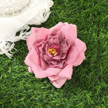Awaytr Hawaiian Flower Hair Clip for Women and Girls - Romantic Bohemian Floral Side Bangs Accessory