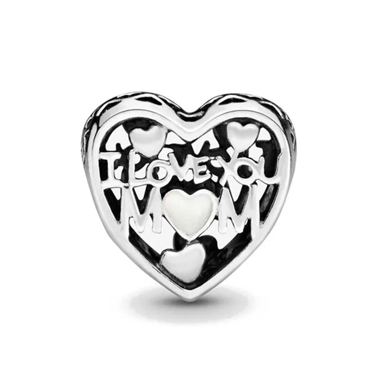 Charming 925 Silver Character Pendant for European Bracelet DIY Jewelry B330-bai
