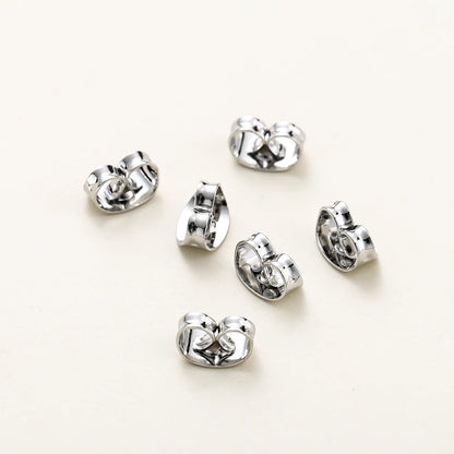 14K 18K Gold Plated Butterfly Earring Back Stoppers for DIY Jewelry Making
